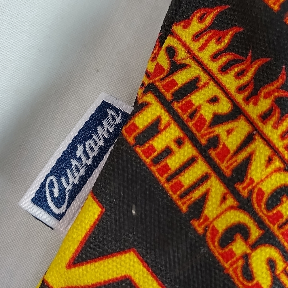 VANS X Stranger Things Bag Cinched Drawstring Canvas Shoe Pouch Skateboarding - Picture 8 of 16